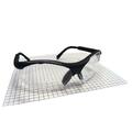 Touch Of Makeup Sidewinders Safety Glasses with Black Frames and 1.5X Readers Lens TO79519